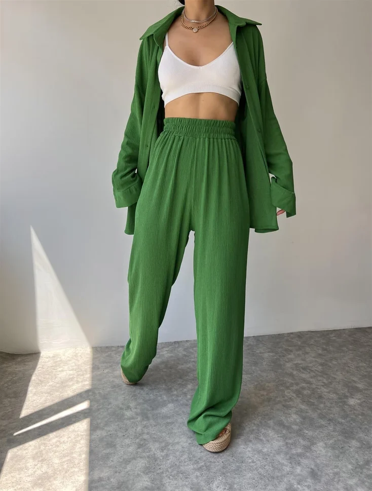 ست بافتنی سبز Capri ست بافتنی سبز Capri