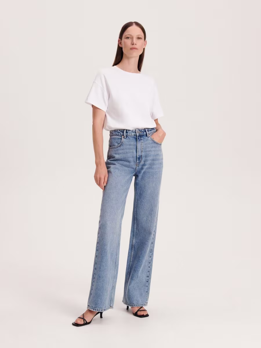 Straight-cut jeans light blue Straight-cut jeans light blue