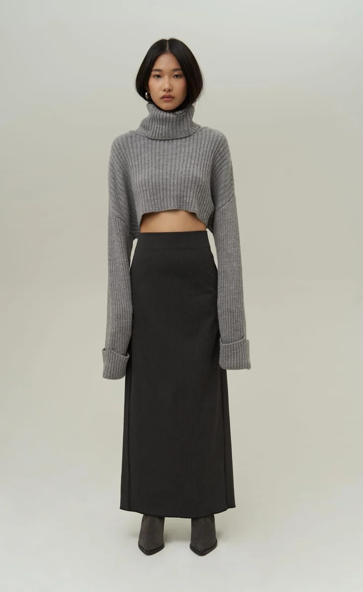 دامن خاکستری Laden دامن خاکستری Laden