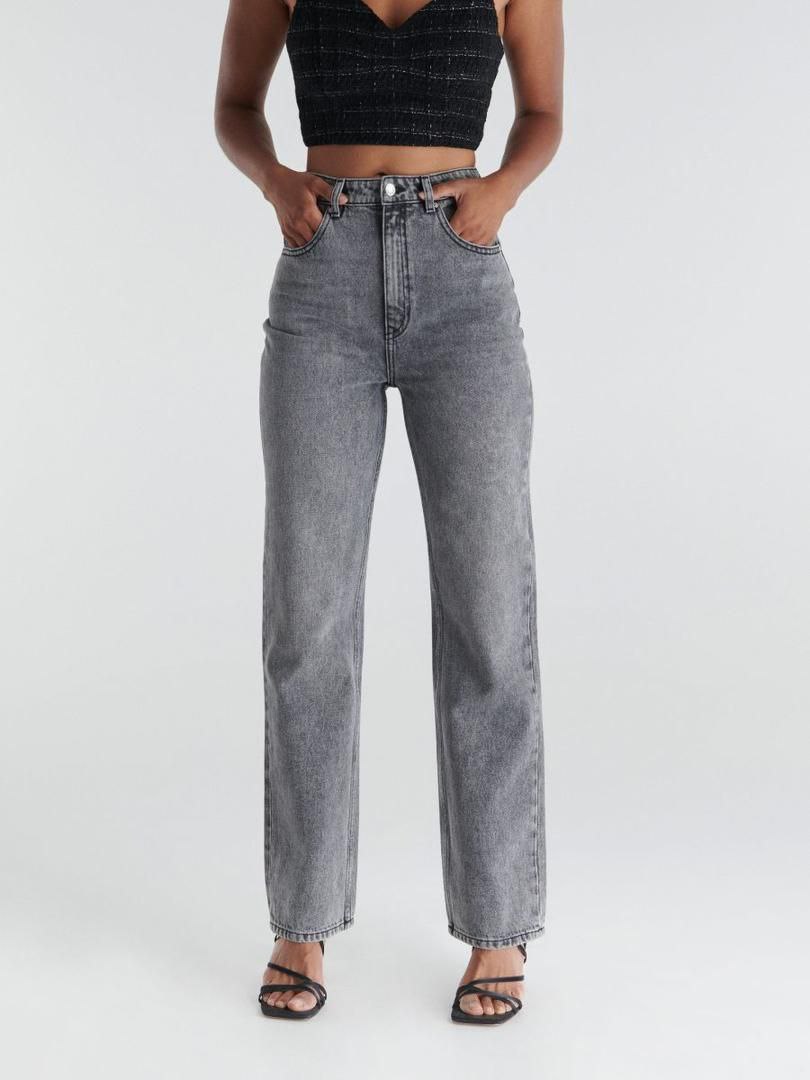Classic straight jeans gray Classic straight jeans gray