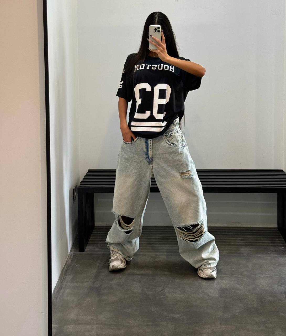 Black 39 needle t-shirt Black 39 needle t-shirt