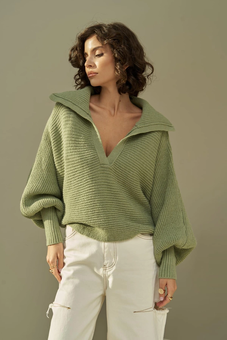 mai-livia-cagla-yakali-kazak-1b135d ژاکت بافتنی مای لیویا سبز