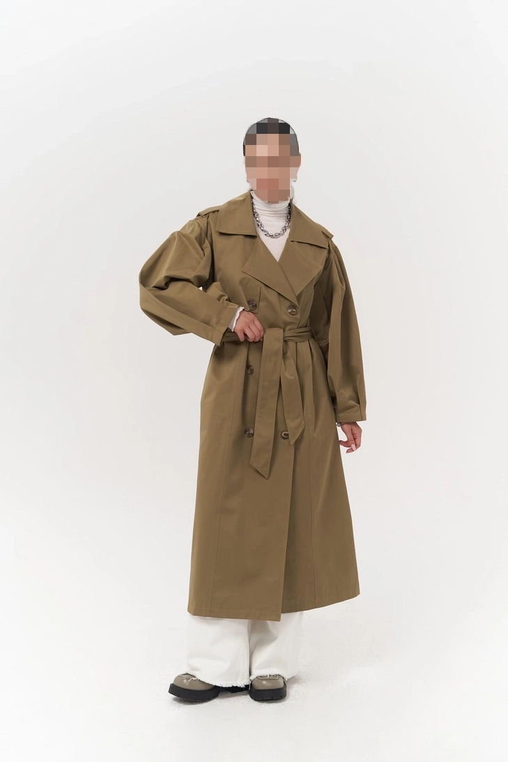 ترنچ کت قهوه ای Aubree ترنچ کت قهوه ای Aubree