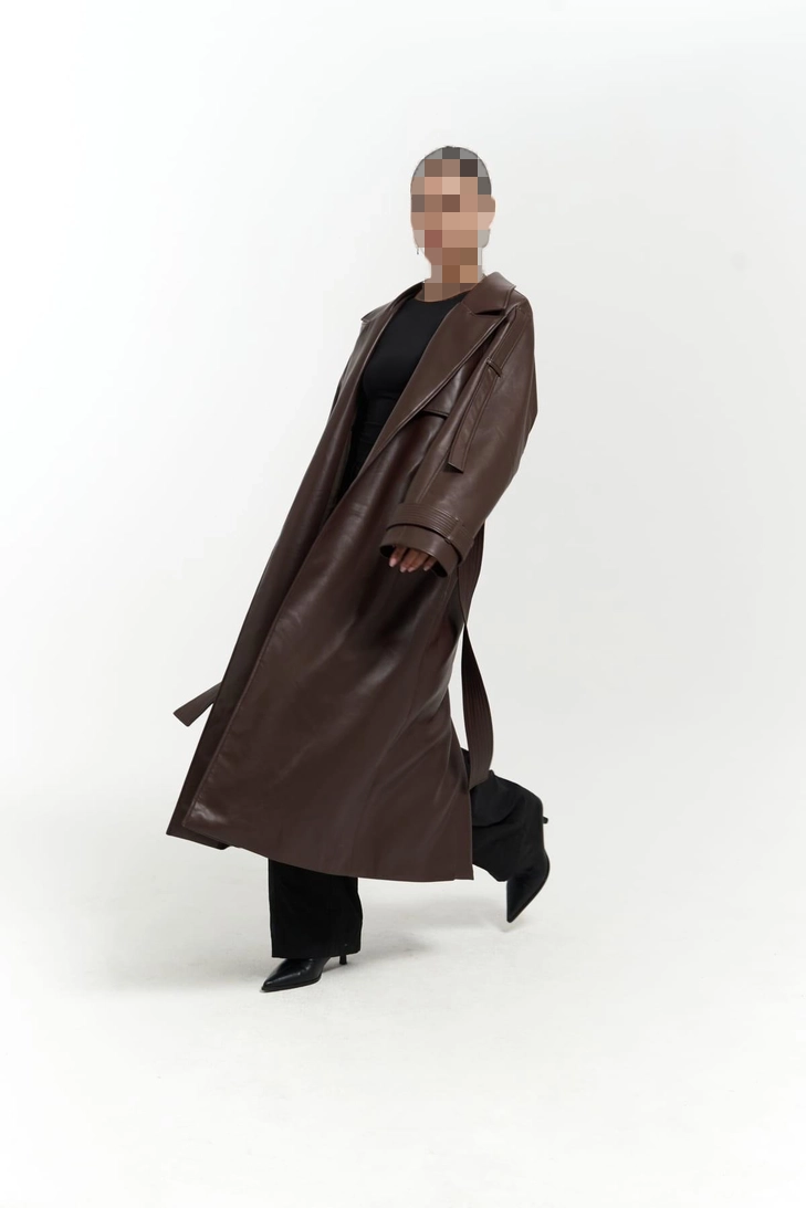 ترنچ کت قهوه ای لیتون Mai Collection ترنچ کت قهوه ای لیتون Mai Collection