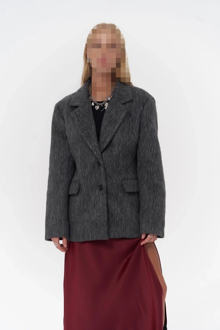 کت باریک طوسی Monday کت باریک طوسی Monday