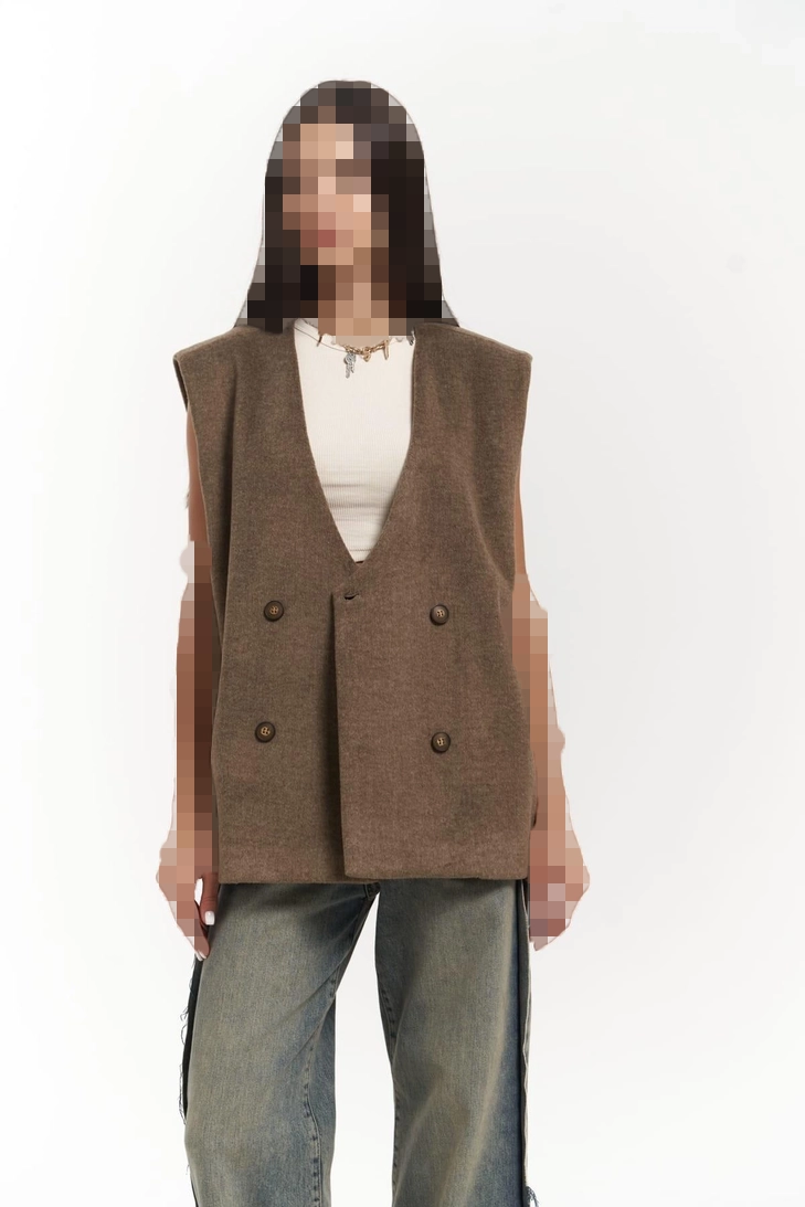 وست پشمی قهوه ای Notte وست پشمی قهوه ای Notte