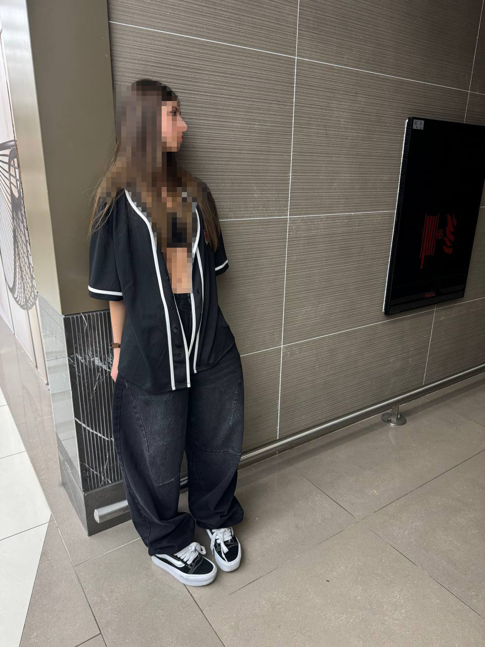 شلوار بالون جین مشکی شلوار بالون جین مشکی