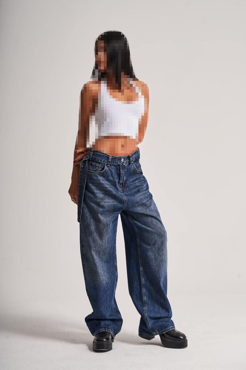 DeWatermark.ai_1738663319377 copy شلوار جین فول بگ آبی تیره