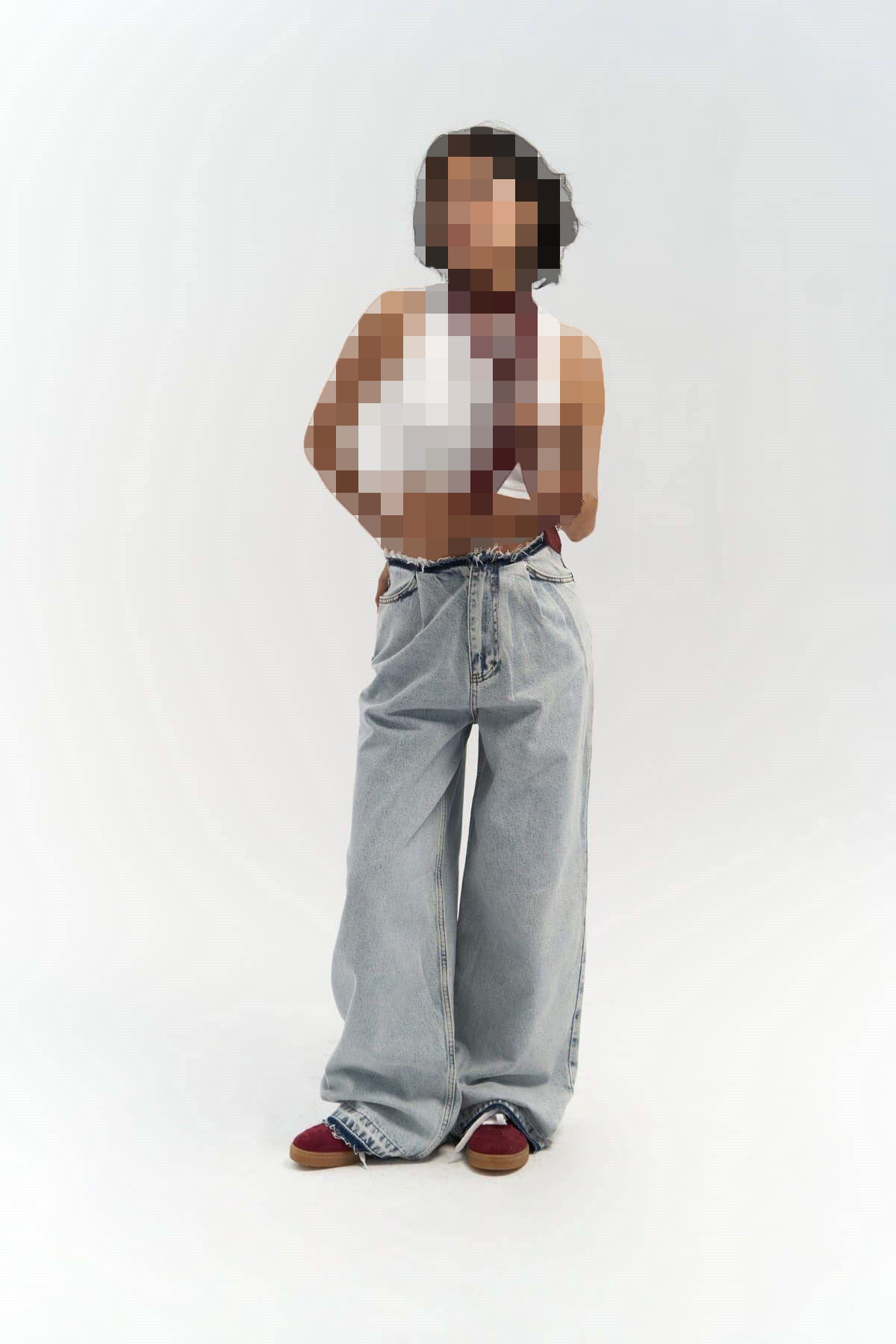 شلوار جین آبی Leony شلوار جین آبی Leony