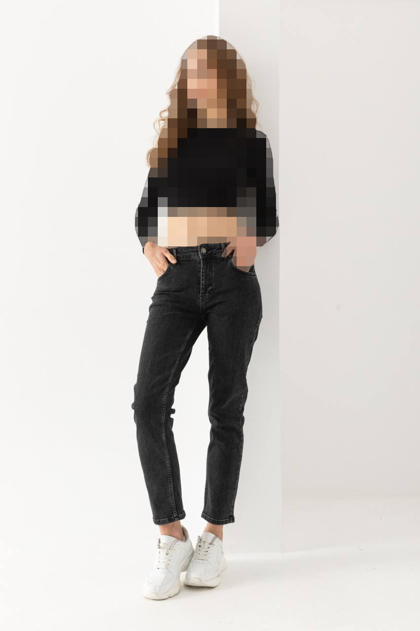 شلوار جین اسلیم مشکی شلوار جین اسلیم مشکی