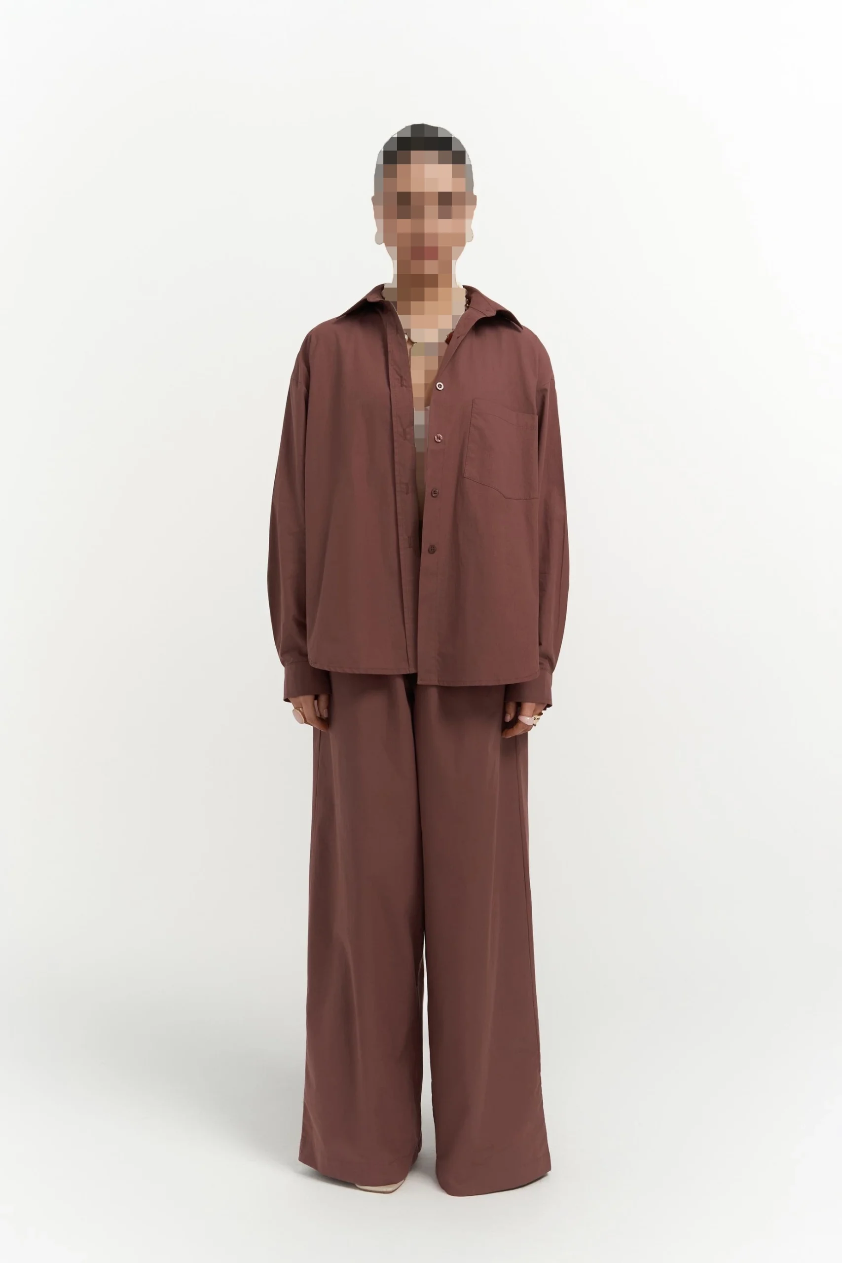 ست شلوار پیراهن قرمز شرابی روشن میرابلا ست شلوار پیراهن قرمز شرابی روشن میرابلا