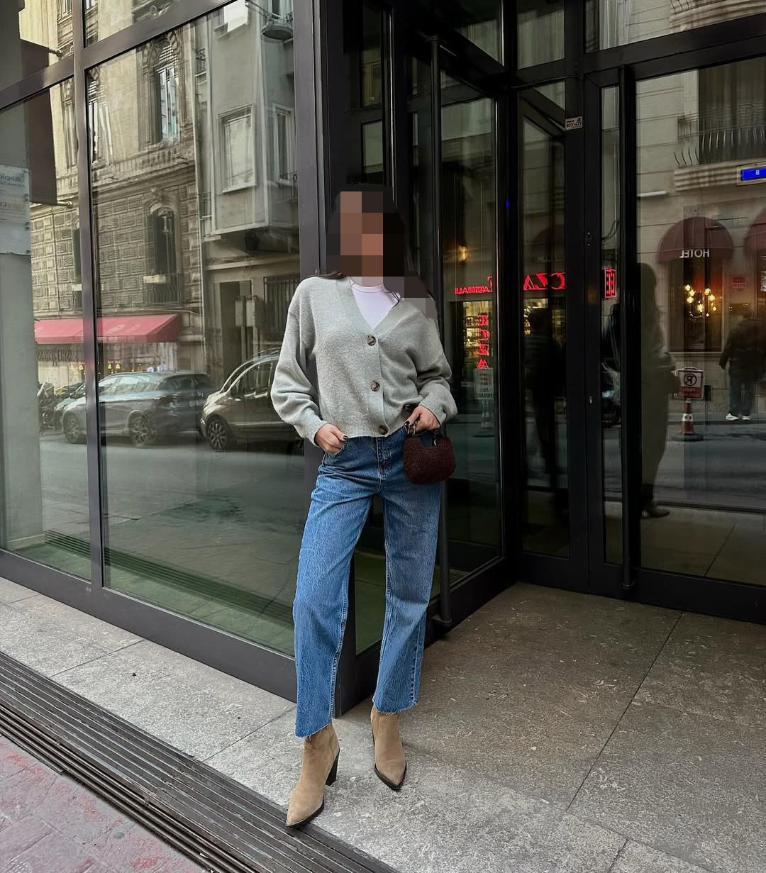 شلوار جین راسته آبی شلوار جین راسته آبی