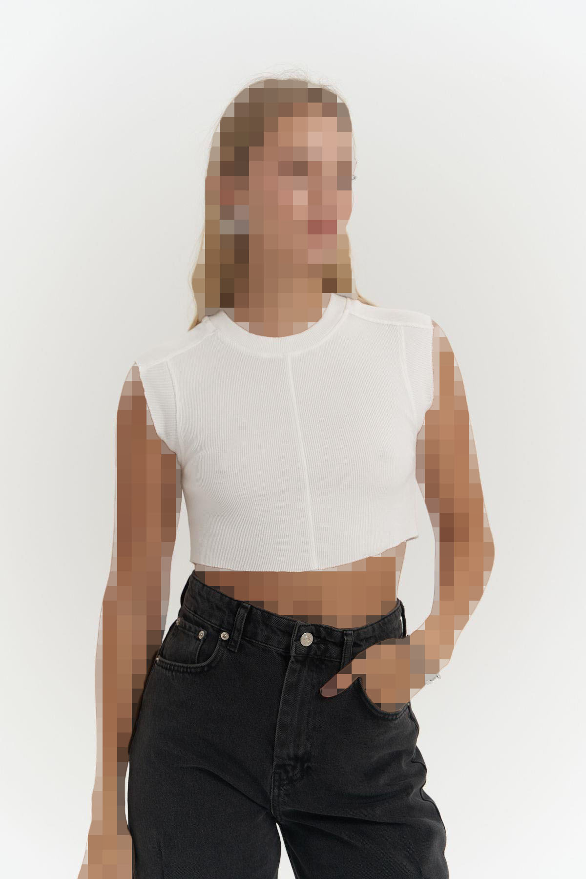 کراپ برش خورده سفید کراپ برش خورده سفید