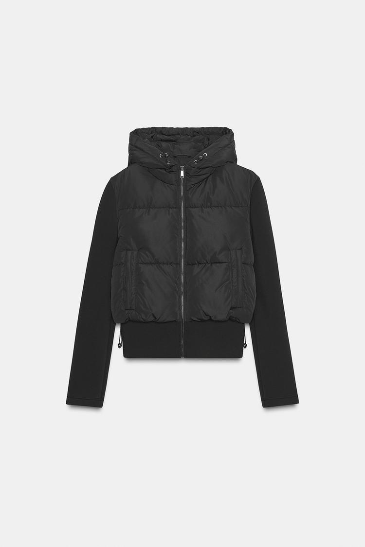 08073224800-000-e1 WATER AND WIND PROTECTION HOODED PADDED JACKET
